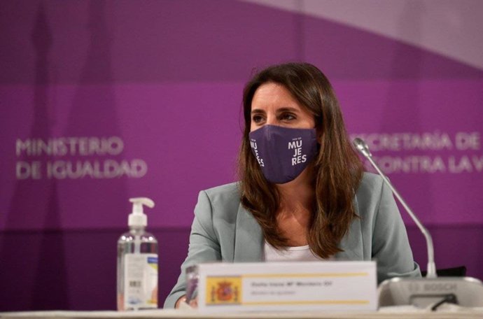 La ministra de Igualdad, Irene Montero.