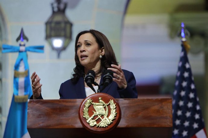 La vicepresidenta de Estados Unidos, Kamala Harris.