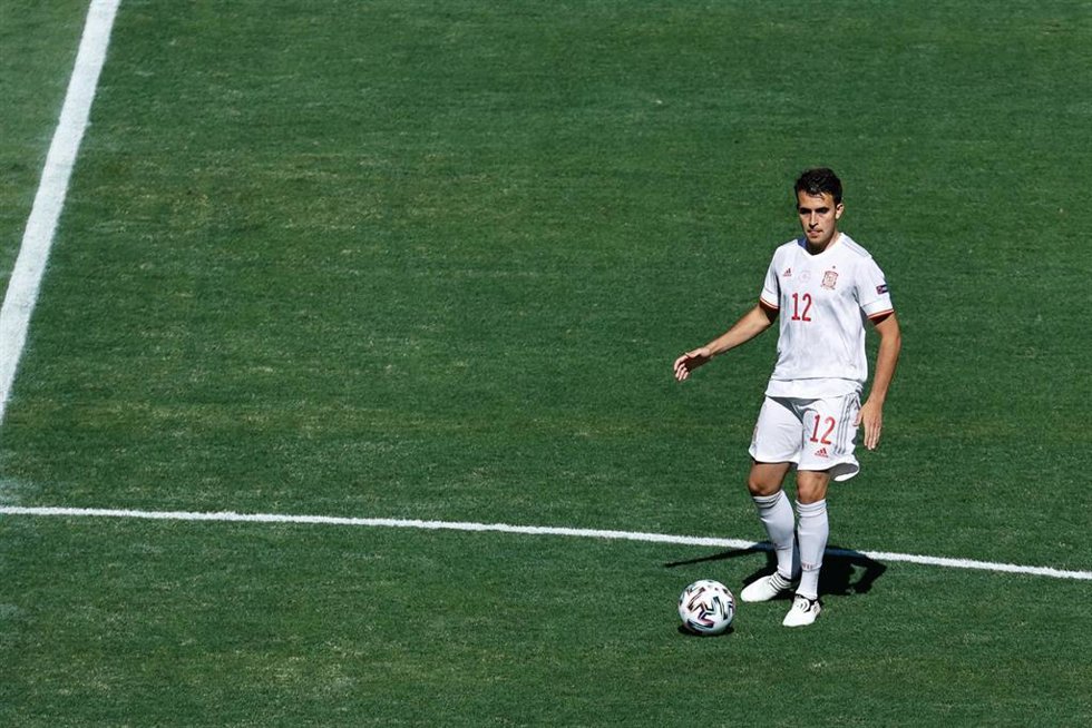 Eric García con la selección española
