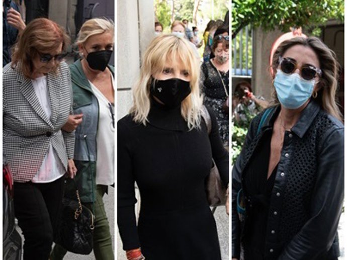 ROSTROS CONOCIDOS EN EL TANATORIO DE MILA XIMÉNEZ