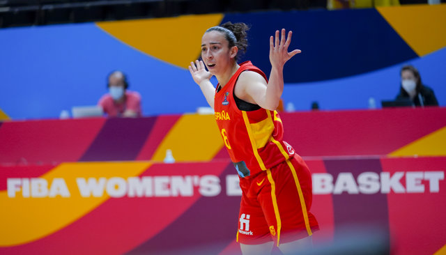 Silvia Domínguez se lamenta