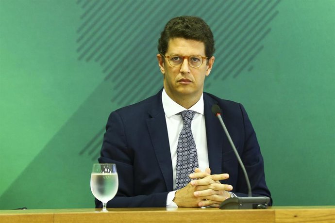 Archivo - Ricardo Salles, Ministro de Medio Ambiente de Brasil