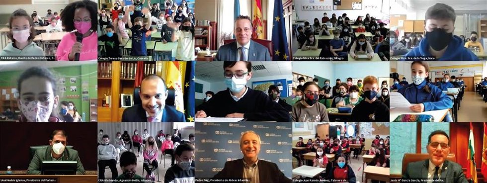Archivo - 'Diputados Por Un Día Desde El Cole' De Aldeas Infantiles SOS
