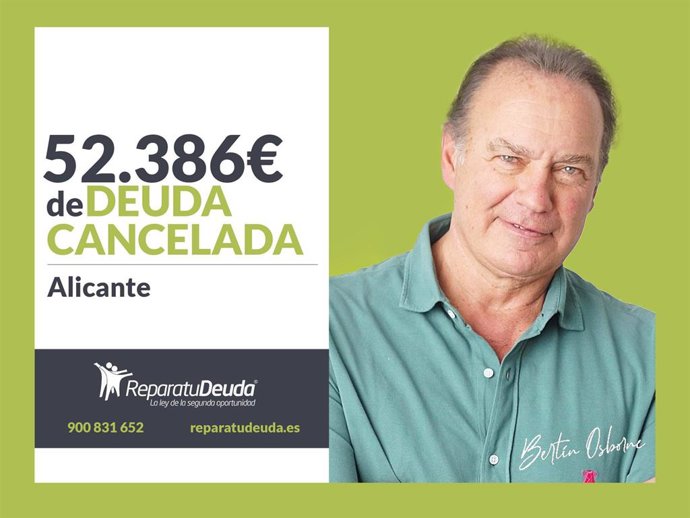 Bertín Osborne, imagen oficial de Repara Tu Deuda.