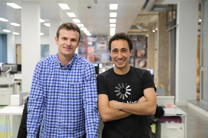 Archivo - Jon Uriarte y Ander Michelena, fundadores de la gestora de capital riesgo española All Iron