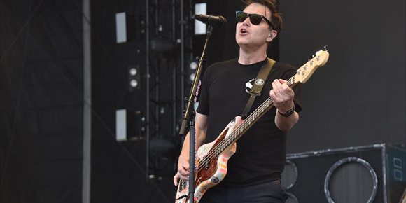 3. Mark Hoppus, el vocalista y bajista de Blink-182, revela que padece cáncer