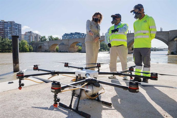 Los drones ayudan a combatir la mosca negra