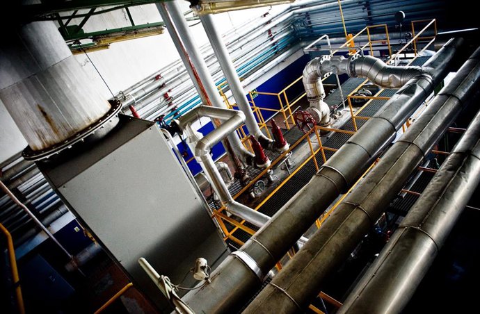 Maquinaria industrial.