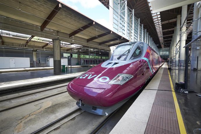 Presentación del nuevo servicio ferroviario de Renfe AVLO, a 23 de junio de 2021, en Madrid, (España)