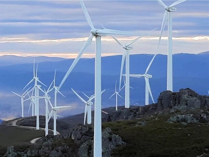 Archivo - Aerogeneradores