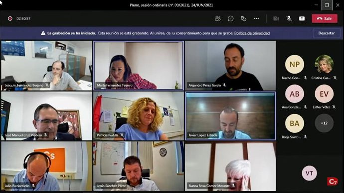 Archivo - Pleno telemático de Torrelavega