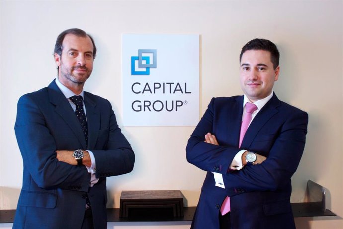 Los corresponsables de desarrollo de negocio de Capital Group en Iberia, Mario González y Álvaro Fernández