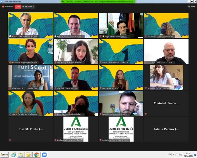 Junta y sector privado ayudan a más de 12.000 emprendedores, pymes y autónomos a reorientar su actividad con 'Reinicia'