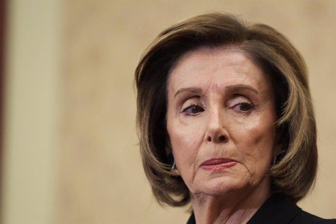 23 June 2021, US, Washington: US House Speaker Nancy Pelosi speaks during a press conference about Vanessa Guillen Military Justice Improvement and Increasing Prevention Act at HVC/Capitol Hill. Photo: Lenin Nolly/ZUMA Wire/dpa
