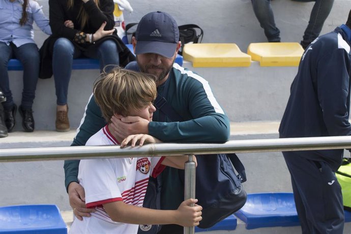 Foto de recurso de niño participante en la Copa Covap.