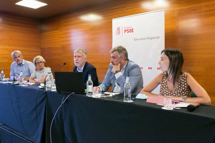 Archivo - Ejecutiva Regional del PSOE