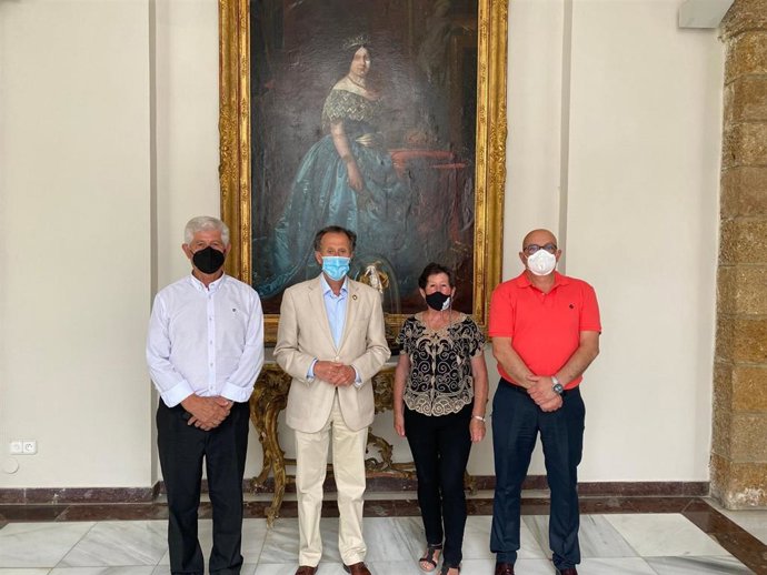 El vicepresidente primero y responsable del Área de Coordinación y Desarrollo Estratégico, Productivo y Social de la Diputación de Cádiz, José María Román.