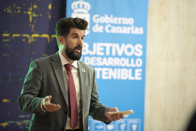 Archivo - David Padrón, respomsable de la Dirección General de Investigación y Desarrollo Sostenible en el Gobierno de Canarias
