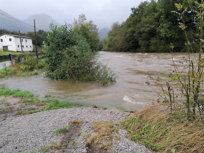 Archivo - Inundaciones en Cantabria