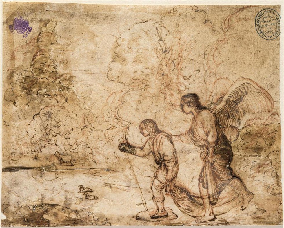 Archivo - Atribuido a Adam Elsheimer un dibujo encontrado en los fondos de la Biblioteca Nacional de España