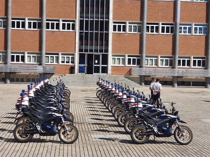 Motocicletas eléctricas para la Policía Nacional