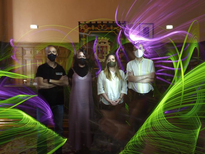 Imagen de Light Painting realizada por Alfredo 'Frodo' Álvarez.