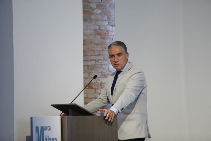 El consejero de la Presidencia, Administración Pública e Interior, Elías Bendodo, en una imagen de archivo 