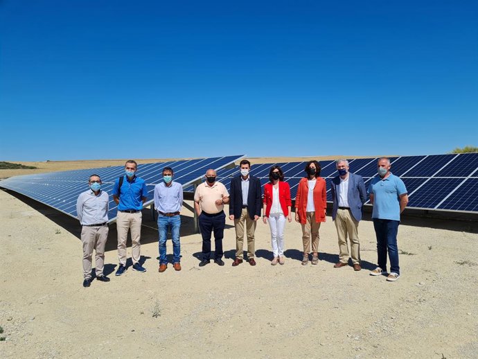 Olona ha visitado Cinco Villas junto con su homóloga navarra.