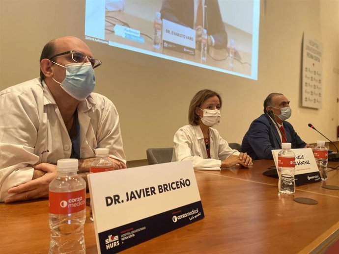 Inauguración de la jornada de cirugía hepática avanzada en el Hospital Reina Sofía de Córdoba.