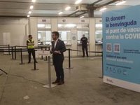 Pere Aragonès se vacuna contra el Covid-19: "Estamos comenzando a vencer la pandemia"