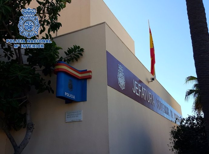 Imagen de archivo de la Jefatura Superior de la Policía Nacional de Melilla