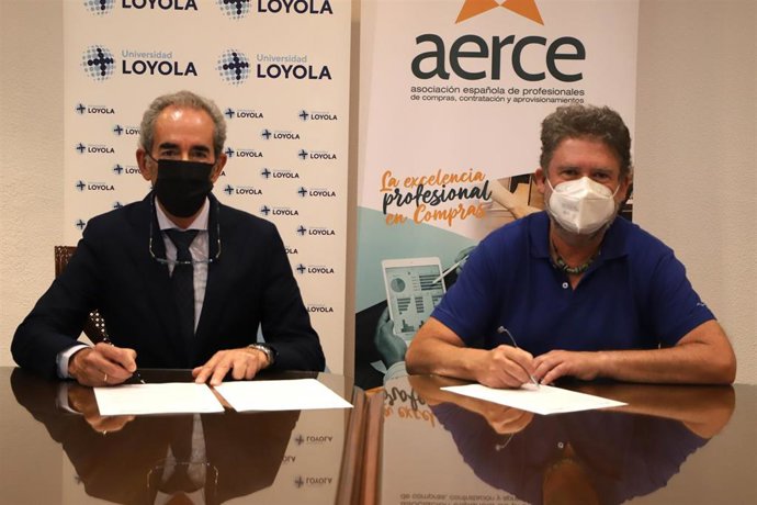 Archivo - La Universidad Loyola y Aerce firman un convenio de colaboración