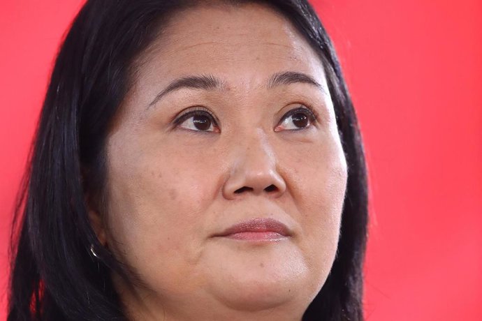 La candidata presidencial de Fuerza Popular, Keiko Fujimori.