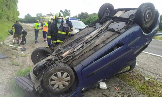 Accidente de tráfico en Llanes