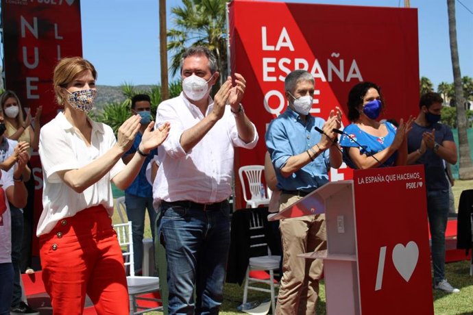 Hana Jalloul, Juan Espadas, Fernando Grande-Marlaska Y Lina Gálvez Participan En Una Jornada Sobre El Capítulo 'Nuevos Derechos Y Libertades, Políticas De Diversidad Y Lgtbi', De La Ponencia Marco Del PSOE Para El 40 Congreso.