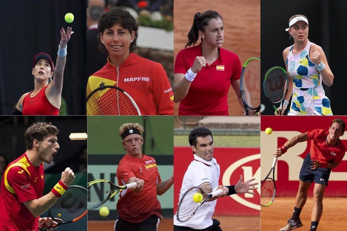 Equipo español de tenis para los Juegos de Tokio