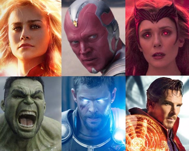 Marvel: Este es el ranking de poder de los superhéroes en el MCU