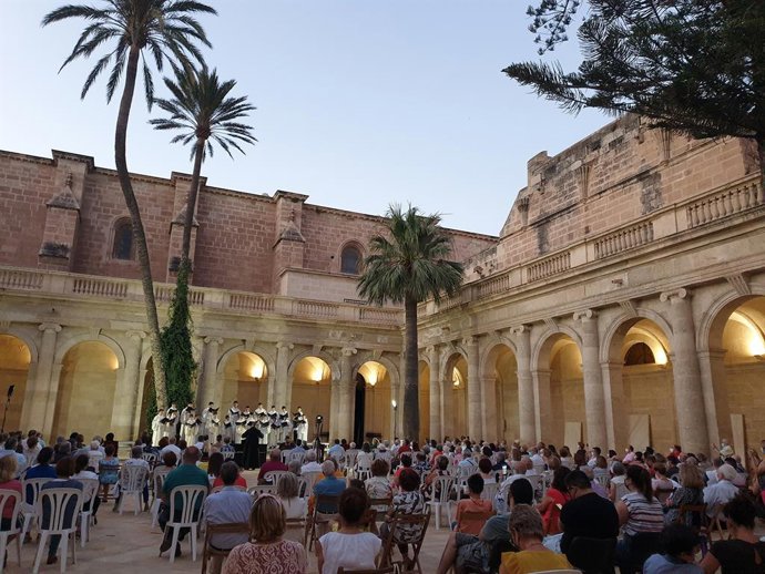 Concierto en la catedral de Almería.