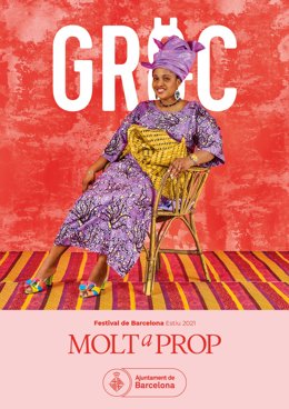 Cartell del Festival Grec de Barcelona 2021