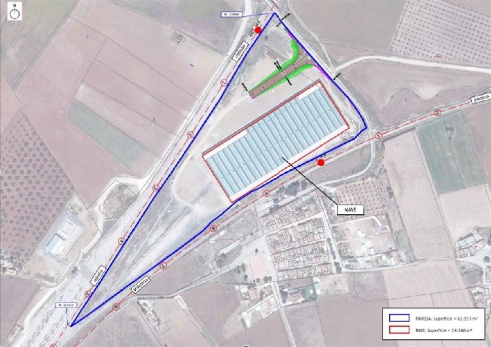 Parcela en estación Bobadilla