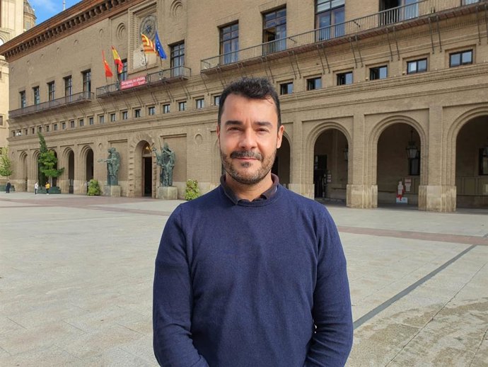 Archivo - El presidente de CHA-Zaragoza, Chuaquín Bernal.