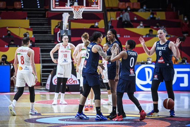 Francia celebra su victoria en Valencia