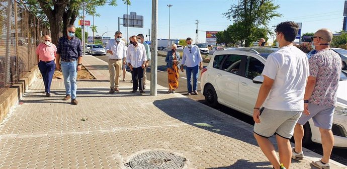 Visita al polígono Calonge tras las obras