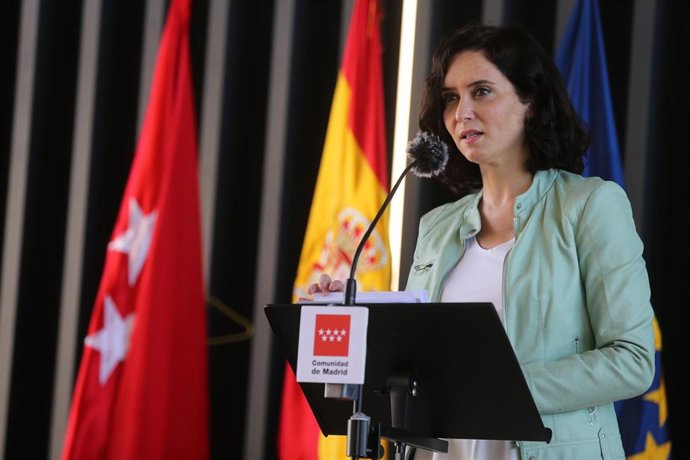 La presidenta de la Comunidad de Madrid, Isabel Díaz Ayuso.