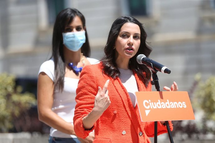 La presidenta de Ciudadanos,  Inés Arrimadas