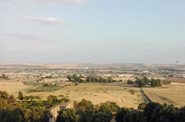 Archivo - Parcelaciones vistas desde Medina Azahara en Córdoba, en una imagen de archivo.