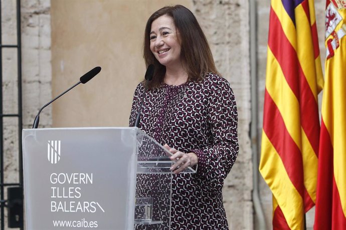 Archivo - La presidenta del Govern, Francina Armengol. Archivo. 