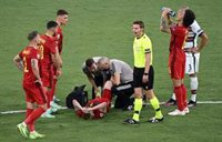 Roberto Martínez: "Es pronto para saber la lesión de Hazard y De Bruyne"