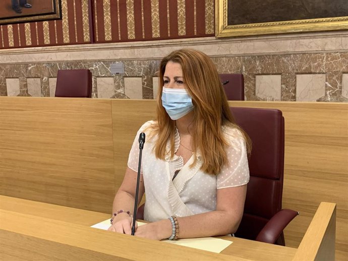 Susana Serrano en el pleno