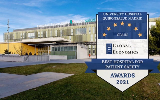 Archivo - La revista británica Global Economic acaba de presentar sus premios 2021 en el que el Hospital Universitario Quirónsalud Madrid ha recibido el premio a Mejor hospital en seguridad del paciente.